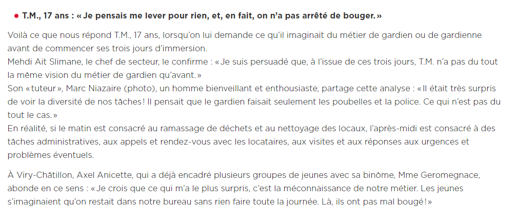 1er épisode du reportage sur la réparation pénale, publié dans la revue 3F&VOUS