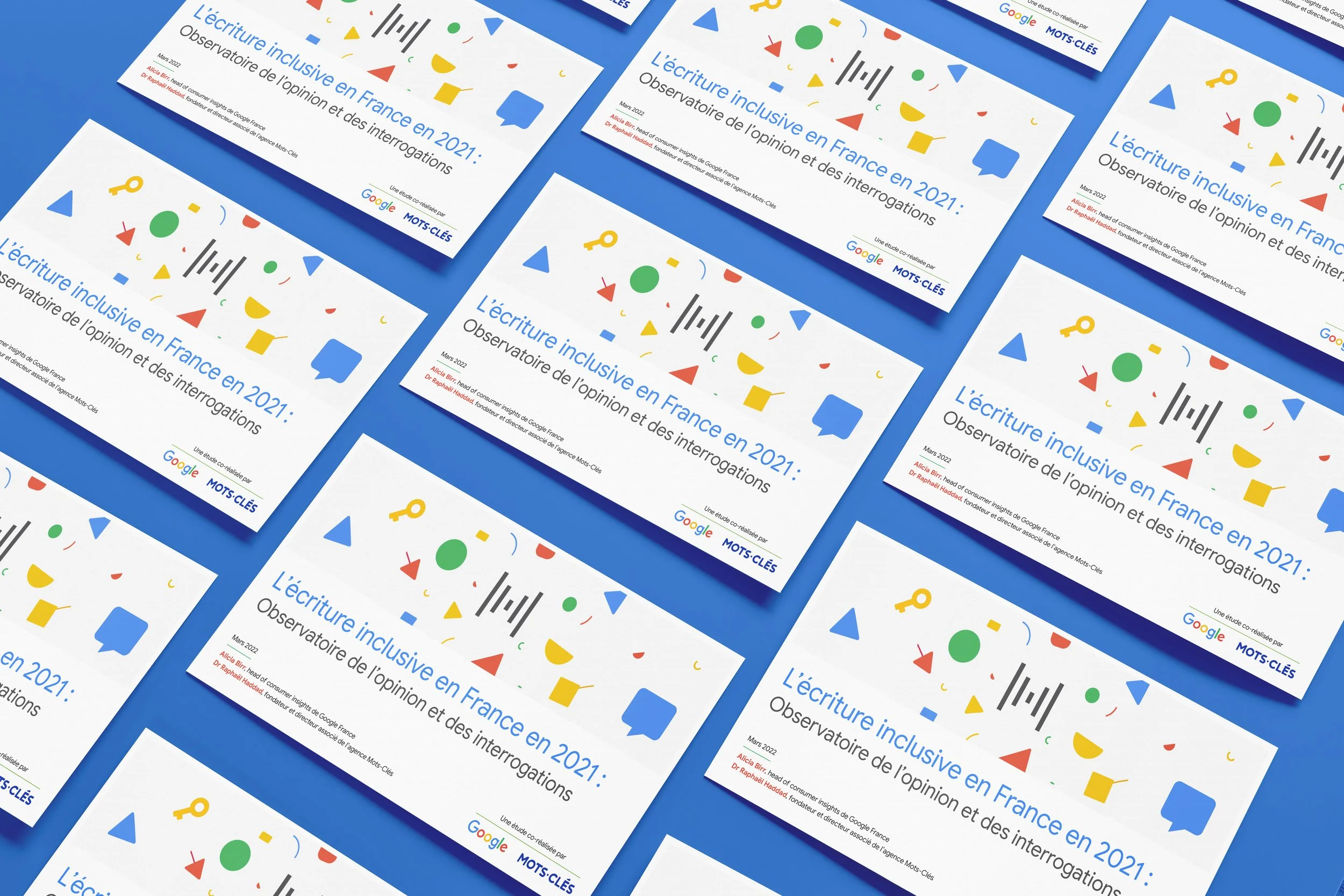 Agence Mots-Clés & Google - L’écriture inclusive en France en 2021